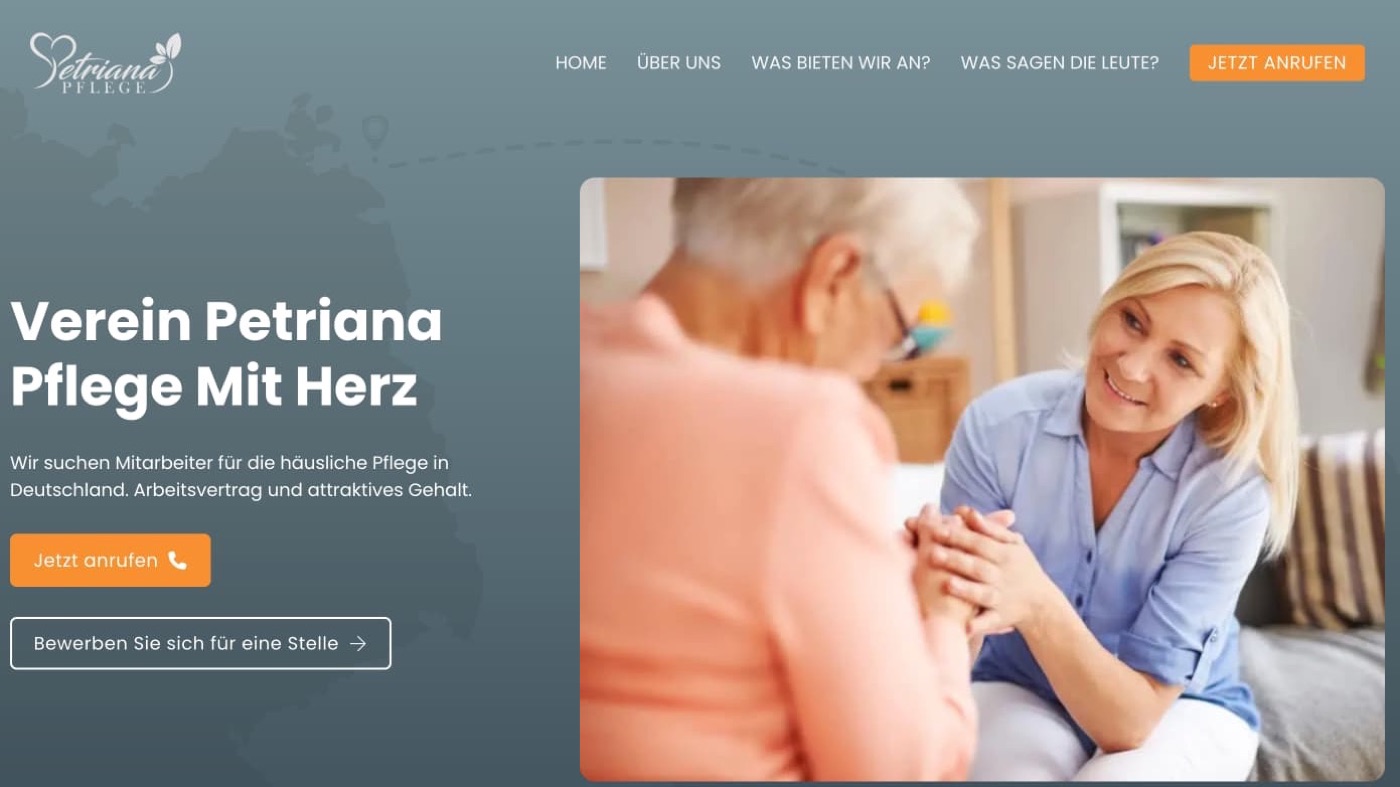 Asociația Petriana - Pflege mit Herz